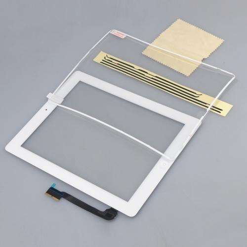 Apple iPad 3 Touch Glass Digitizer With Home Button & Adhesive & Protector with tools!!